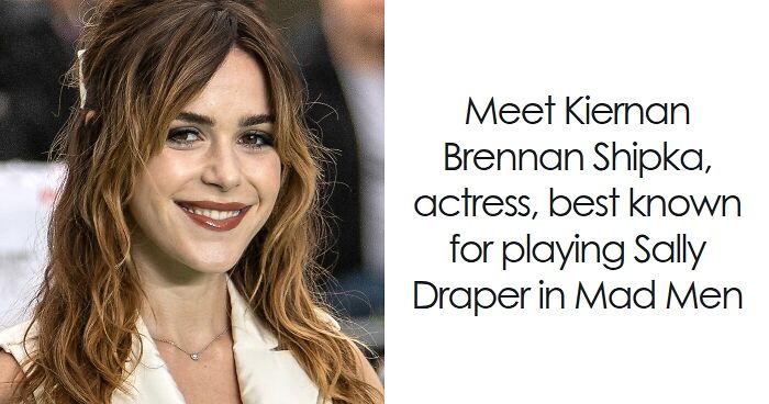Kiernan Shipka smiling at an event, showcasing her bio and career highlights as an acclaimed actress.