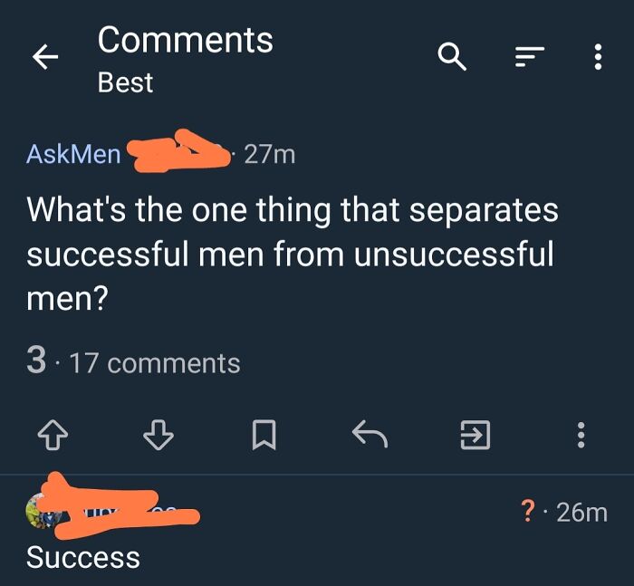 Screenshot of a comment thread with a witty reply showing people doing exactly what they were asked to do online.