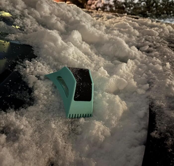 The Flimsy, Tragic Little Ice Scraper You Got For Free At A Gas Station Ten Years Ago Is Begging To Be Replaced By The Better Ice Scraper 