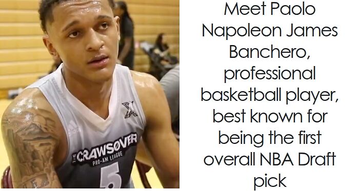 Paolo Banchero wearing a basketball jersey during a game, showcasing his career highlights and athletic skills.