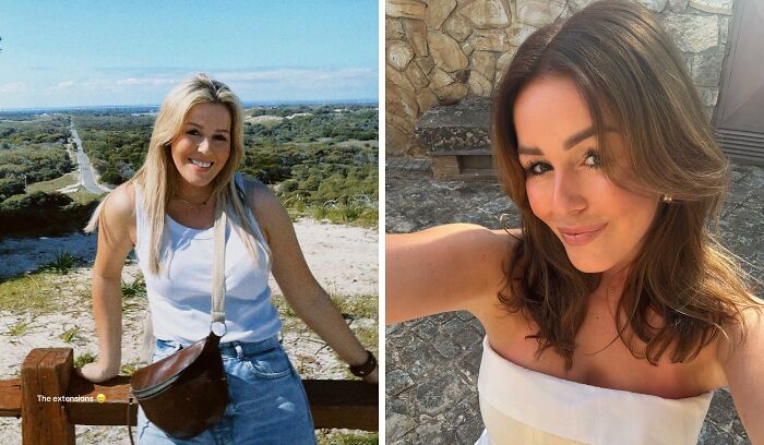 Before and after photos showing how Australia changes people with outdoor and relaxed lifestyle transformations.