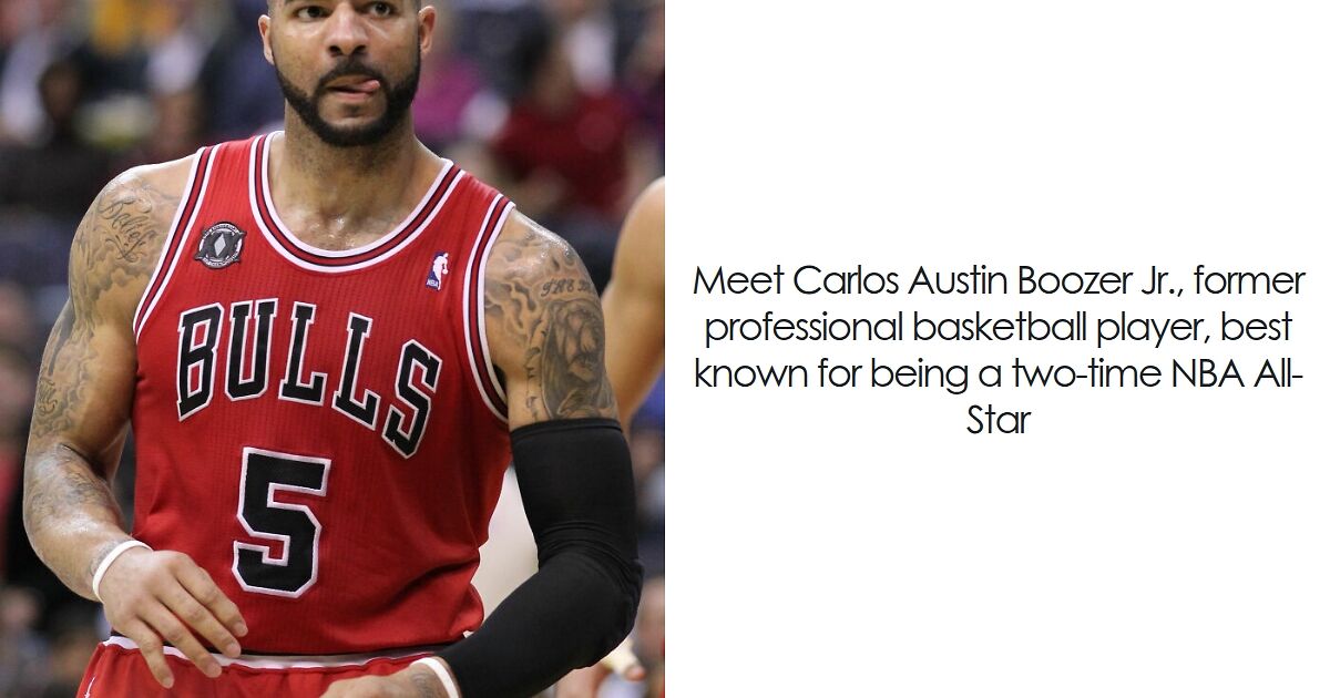 Justin Boozer Carlos Boozer: Bio And Career Highlights | Bored Panda