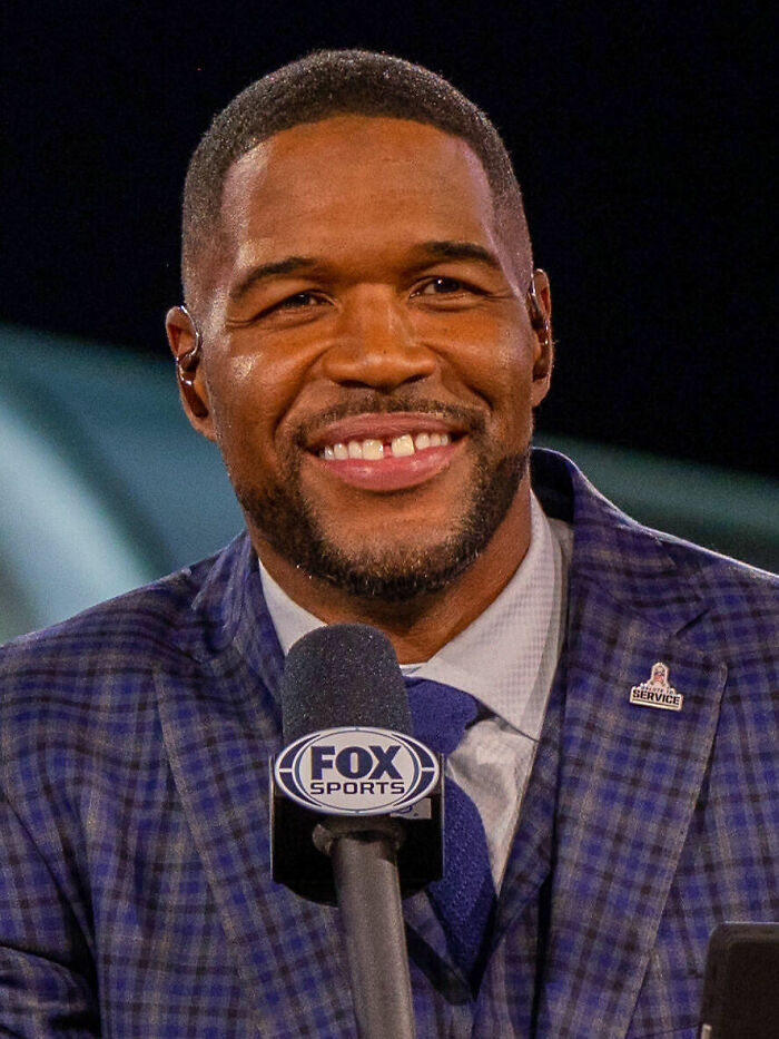 Football Player and Talk Show Host Michael Strahan, 54