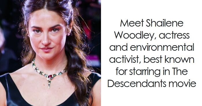 Shailene Woodley at a red carpet event, known for her acting career and environmental activism.