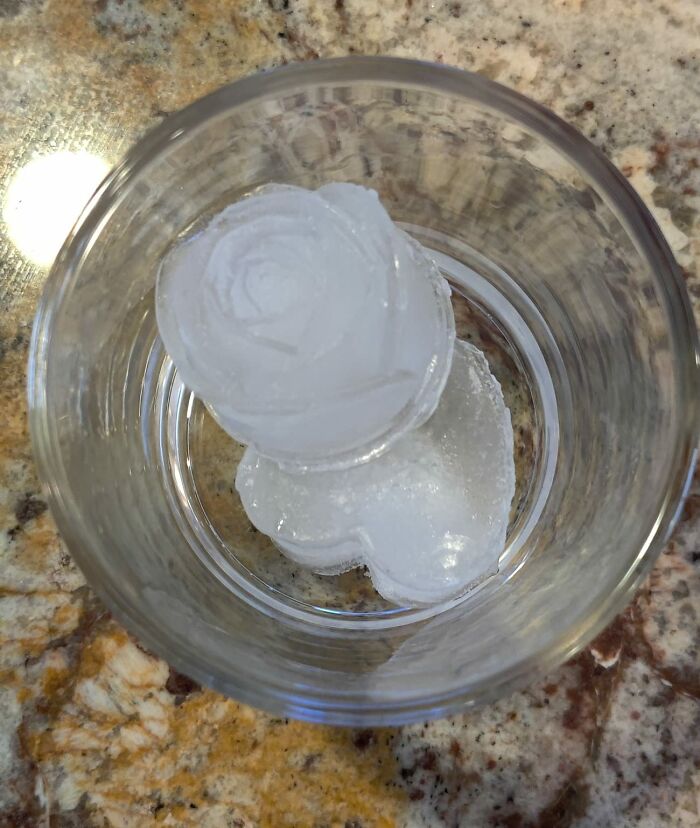 Your Iced Coffee Is About To Become The Most Romantic Thing In Your Entire House With A Rose Ice Cube Tray 