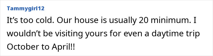 MIL Complains Couple's House Is Too Cold For Newborn, Stubborn DIL Gets Reality Check From Netizens MIL Complains Couple's House Is Too Cold For Newborn, Stubborn DIL Gets Reality Check From Netizens