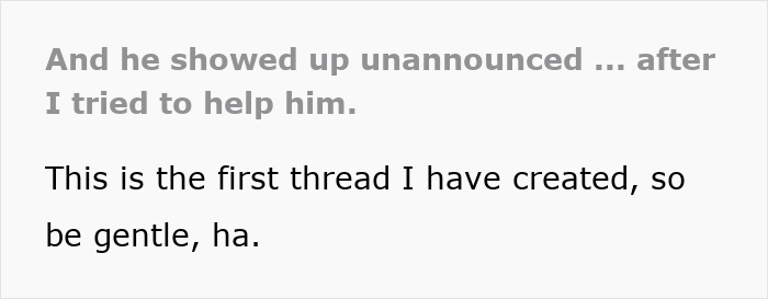 Woman gives lonely widower company, worried as he fixates and starts appearing everywhere she goes in daily life. Woman gives lonely widower company, worried as he fixates and starts appearing everywhere she goes in daily life.