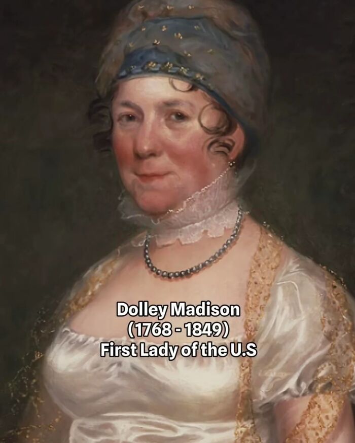 Portrait of Dolley Madison, one of the people born in the 1700s who lived long enough to be photographed. Portrait of Dolley Madison, one of the people born in the 1700s who lived long enough to be photographed.