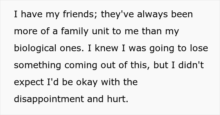 Text excerpt reflecting feelings of loss and hurt after a woman steals SIL’s book and loses earnings.