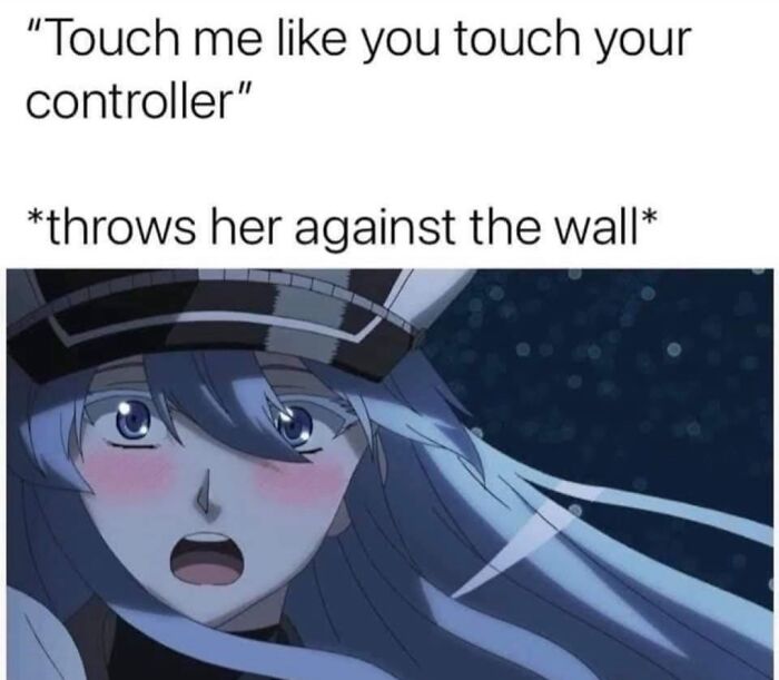 Anime character with surprised expression illustrating a funny meme from 75 randomly funny memes that lighten life.