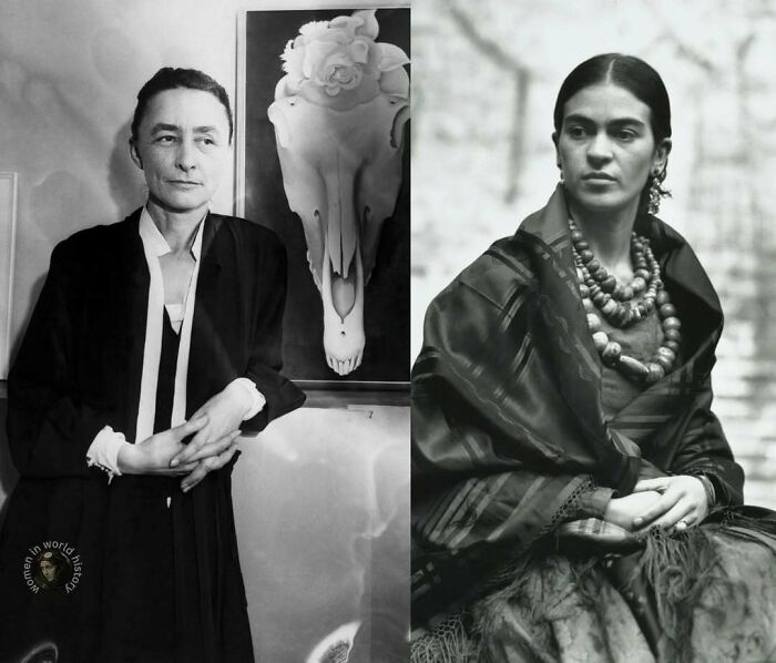 Two influential women in history, portrayed in black and white, representing overlooked achievements of women in history.