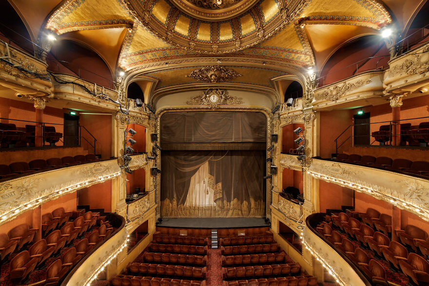I've Photographed All The Most Beautiful Theatres And Concert Halls In Paris. [31 Pics]
