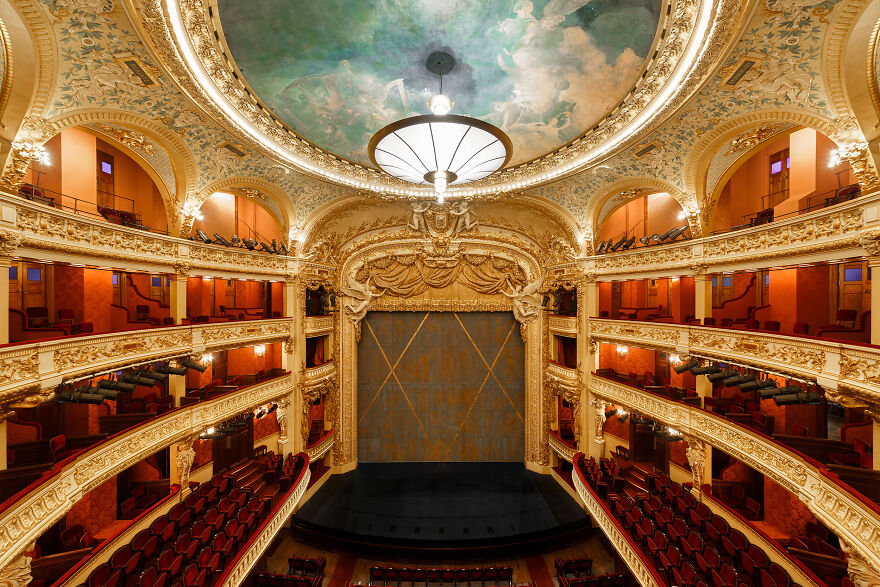 I've Photographed All The Most Beautiful Theatres And Concert Halls In Paris. [31 Pics]