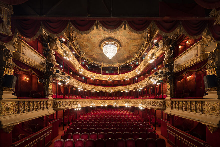 I've Photographed All The Most Beautiful Theatres And Concert Halls In Paris. [31 Pics]