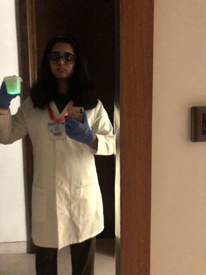 A Mad Scientist, The ID Card Says ‘Area 51’