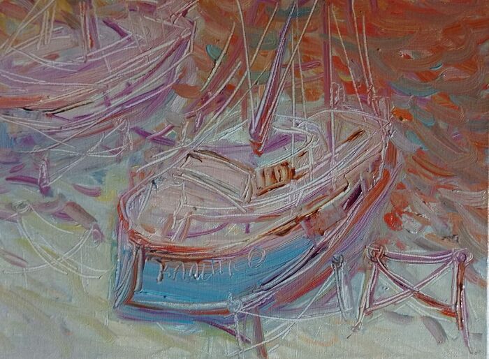 Painting Through Blackouts: How I Find Light On Autumn Plenairs In My Hometown Dnipro (9 Pics)