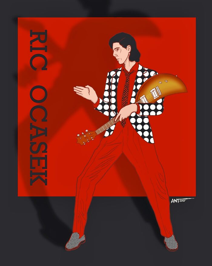 Ric Ocasek Of The Cars