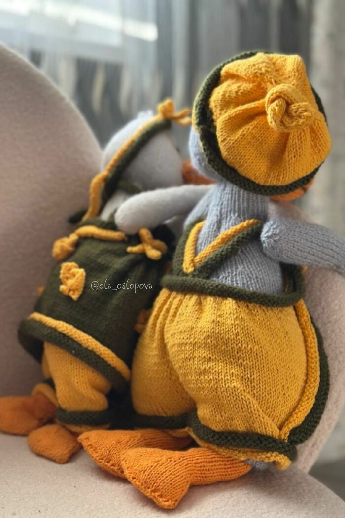 A Knitted Goose For Christmas: Here's My Goose Toy Knitting Patterns