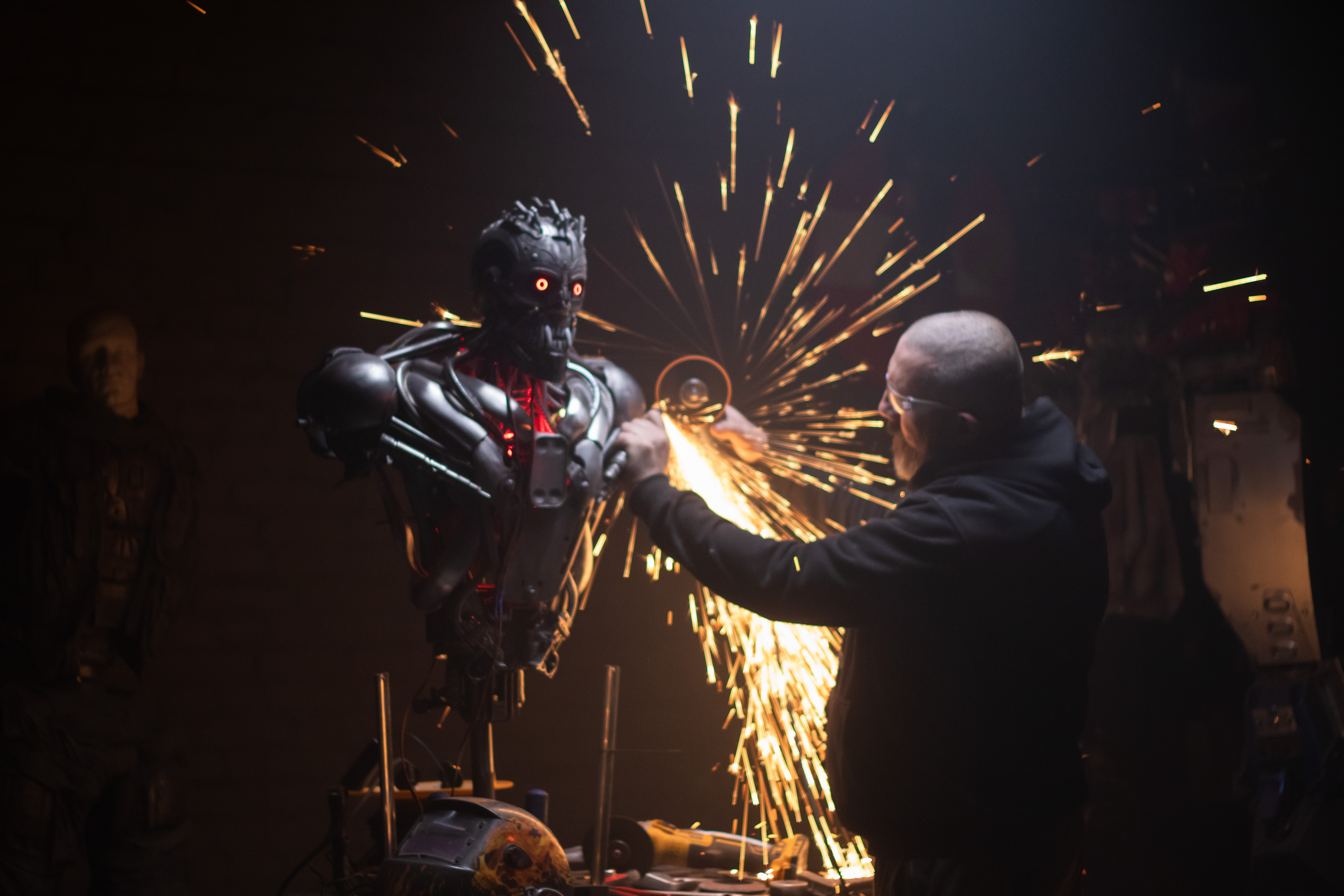 This Polish Artist Sebastian Kucharski Turns Scrap Metal Into Epic Sci-Fi Sculptures
