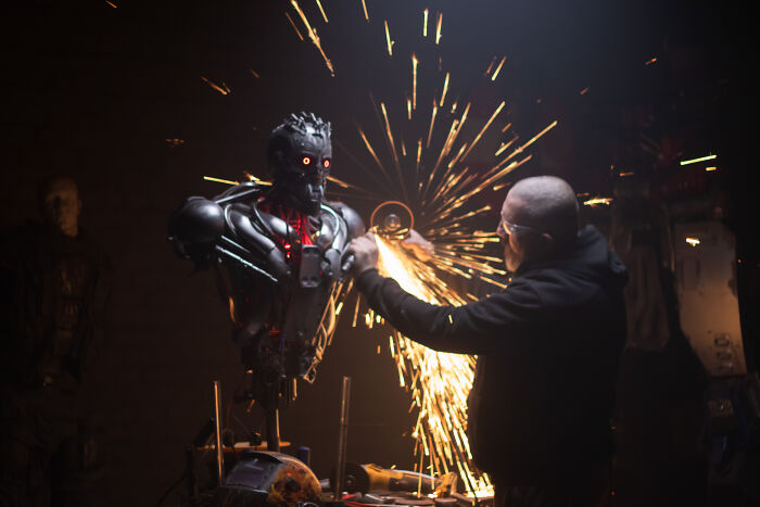 This Polish Artist Sebastian Kucharski Turns Scrap Metal Into Epic Sci-Fi Sculptures