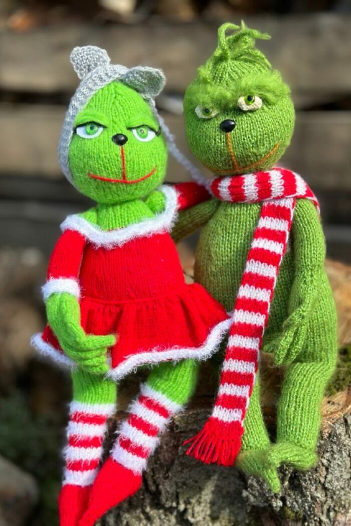 #6 Grinch Knitting Pattern By Ola Oslopova - Olaknittedbears