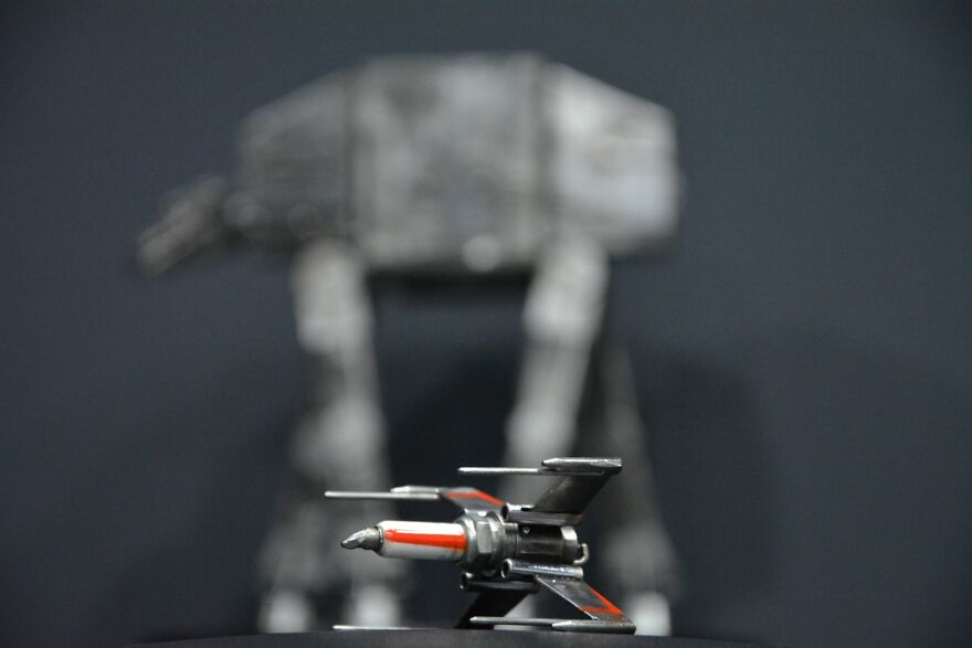 This Polish Artist Turns Scrap Metal Into Epic Sci-Fi Sculptures