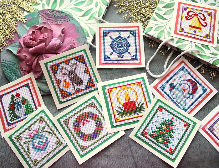 Time To Get Ready For Christmas: My 20 Cross Stitch Patterns