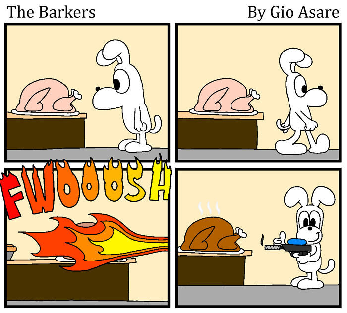 Here's My New Comic About Thanksgiving