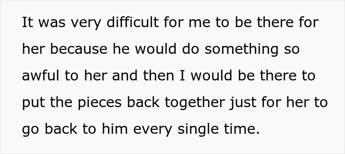 Text excerpt showing a friend struggling to support an irresponsible bestie making repeatedly bad decisions. Text excerpt showing a friend struggling to support an irresponsible bestie making repeatedly bad decisions.