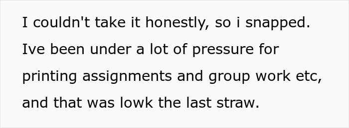 Text about guy snapping after being treated like a free babysitter for his girlfriend's son expressing frustration.