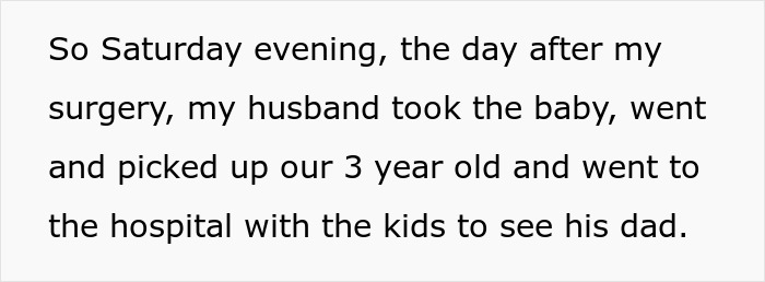 Text excerpt about a woman recovering in hospital while dealing with a toxic dad’s loud rant and CPS involvement. Text excerpt about a woman recovering in hospital while dealing with a toxic dad’s loud rant and CPS involvement.
