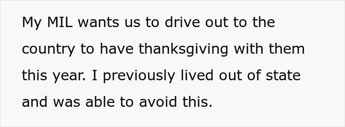 Pregnant woman avoids Thanksgiving dinner due to MIL’s cooking being so bad and hazardous to health. Pregnant woman avoids Thanksgiving dinner due to MIL’s cooking being so bad and hazardous to health.