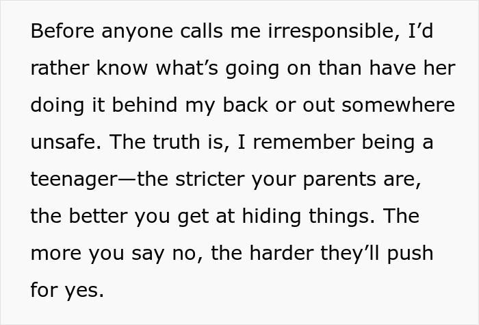 Man’s reaction to teen daughter’s relationship showing concern and why wife helped to hide it for safety.