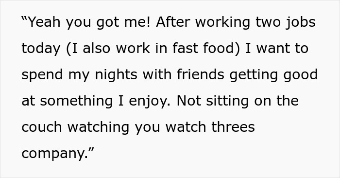 Text post showing a caretaker expressing frustration after sacrificing career, fed up with constant guilt trips from sister. Text post showing a caretaker expressing frustration after sacrificing career, fed up with constant guilt trips from sister.