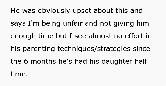 Text about a foodie woman upset over future of buttered noodles and her fiancé’s parenting efforts with his kid. Text about a foodie woman upset over future of buttered noodles and her fiancé’s parenting efforts with his kid.