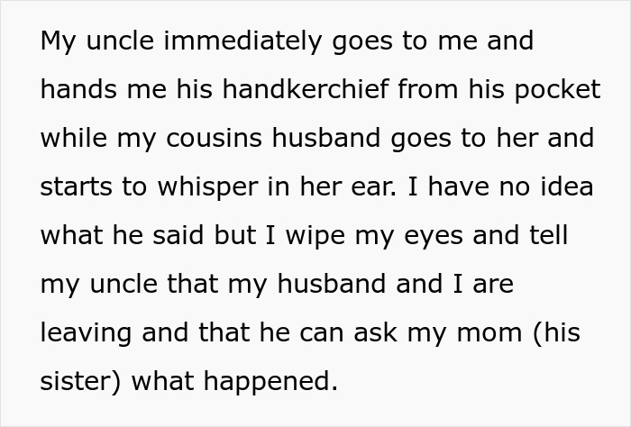 Bride mad at cousin over dress conflict during a tense wedding moment with family members whispering nearby. Bride mad at cousin over dress conflict during a tense wedding moment with family members whispering nearby.