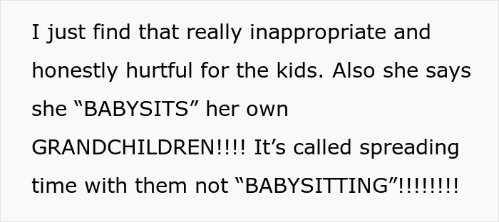 Text discussing a MIL admitting to having a favorite grandchild and treating others like burdens, causing family tension. Text discussing a MIL admitting to having a favorite grandchild and treating others like burdens, causing family tension.