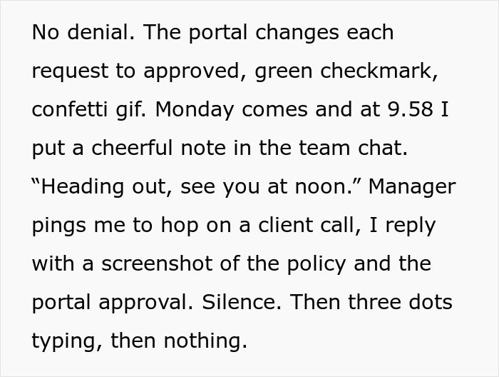 Office Left In Chaos After Ridiculous PTO Rules Are Announced: "Our Calendar Looked Like Cheese" Office Left In Chaos After Ridiculous PTO Rules Are Announced: "Our Calendar Looked Like Cheese"