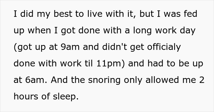 Woman struggles to sleep due to roommate’s snoring, experiencing severe sleep disruption and exhaustion.