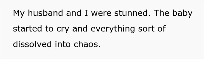 Text snippet showing a shocked statement about a baby crying and chaos, related to Indian grandmother DNA test claim. Text snippet showing a shocked statement about a baby crying and chaos, related to Indian grandmother DNA test claim.
