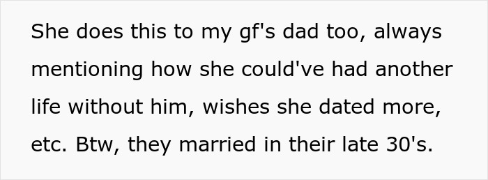Text excerpt about mom interfering in daughter's relationship, highlighting a story of a mom destroying a happy relationship after sending her on a date.