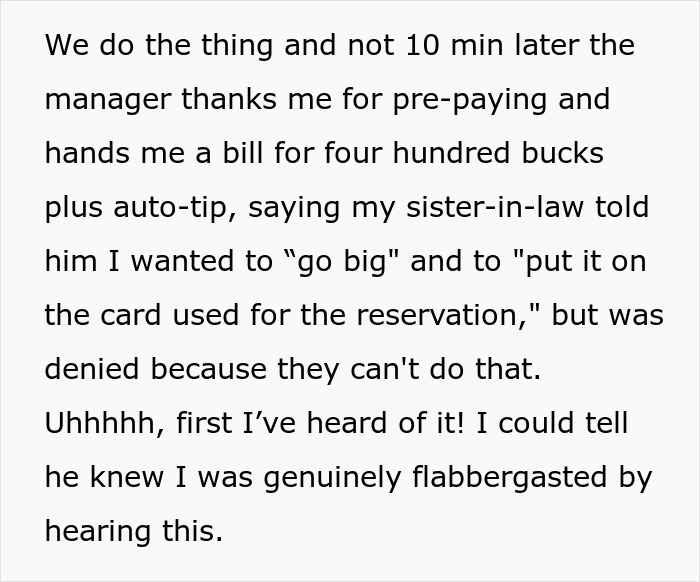 Rich man refuses to pay for cake ordered by sister-in-law behind his back, causing family dispute. Rich man refuses to pay for cake ordered by sister-in-law behind his back, causing family dispute.