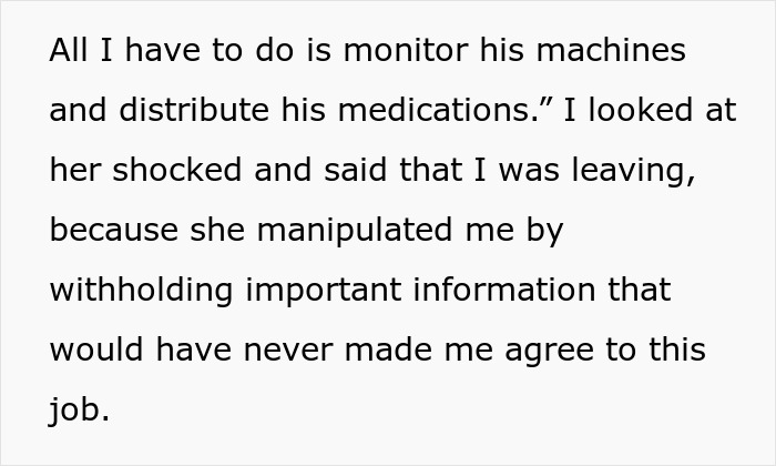 Alt text: Teen sitter arriving to care for a nonverbal, bedridden boy, monitoring machines and distributing medications. Alt text: Teen sitter arriving to care for a nonverbal, bedridden boy, monitoring machines and distributing medications.