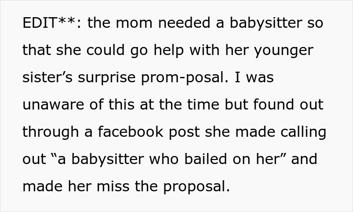 Text excerpt from a story about a teen sitter hired to watch a nonverbal, bedridden boy for babysitting duties. Text excerpt from a story about a teen sitter hired to watch a nonverbal, bedridden boy for babysitting duties.