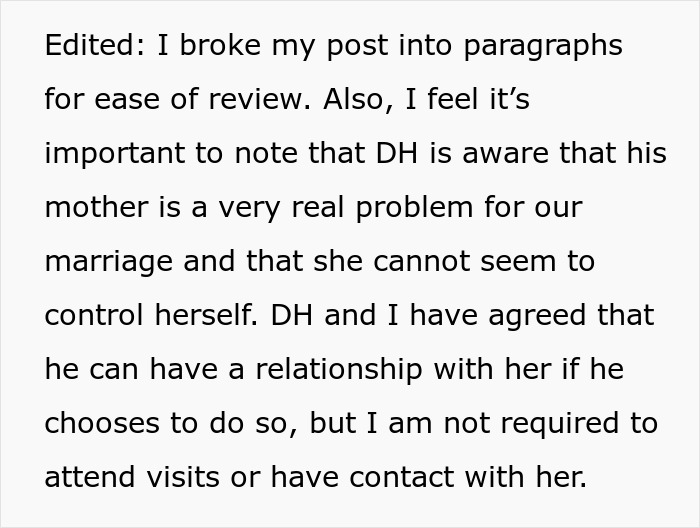 Text excerpt about a son appalled by his mom’s behavior affecting his wedding and marriage problems. Text excerpt about a son appalled by his mom’s behavior affecting his wedding and marriage problems.