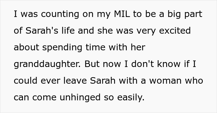 Text excerpt discussing concerns about Indian grandmother demanding DNA test over baby's pale skin, questioning family trust. Text excerpt discussing concerns about Indian grandmother demanding DNA test over baby's pale skin, questioning family trust.