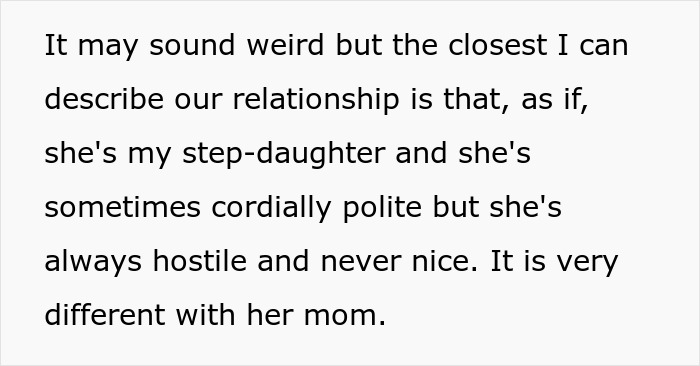Text excerpt describing a man’s difficult relationship with a teen’s rude attitude and hostile behavior over the years.