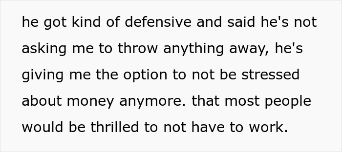 Woman refuses to quit job after husband’s promotion, facing gender roles lecture from mother-in-law.