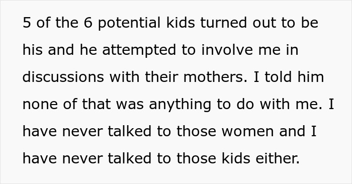 Text on a white background about a woman refusing to host a blended family Christmas with her ex’s affair kids due to family disputes.