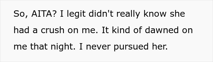 Text excerpt about a guy realizing his friend likes him after she sits on his lap when upset. Text excerpt about a guy realizing his friend likes him after she sits on his lap when upset.